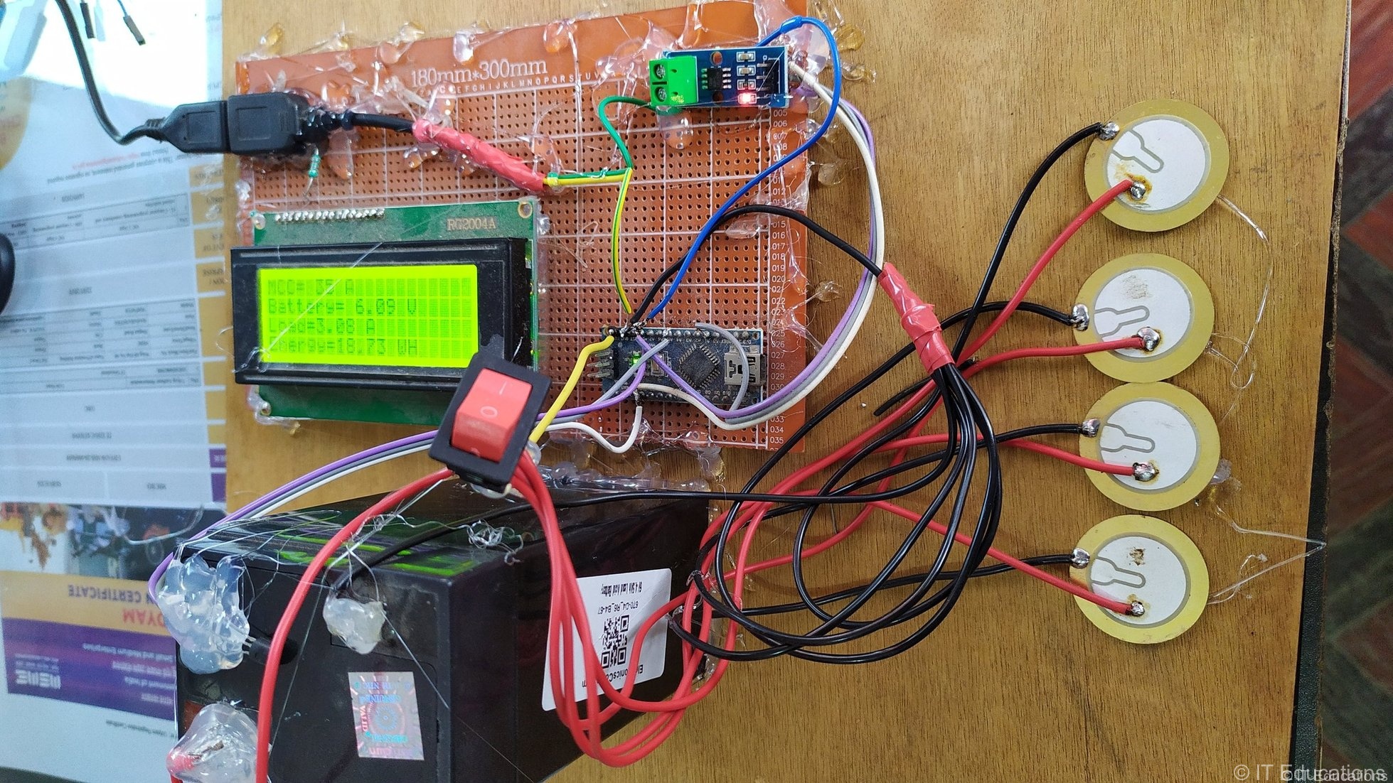 Engineering Project Maker in Nagpur - Foot Pedal Power Generator2